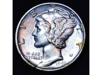 1943 Mercury Silver Dime BU Brilliant & Uncirculated!  (4ttf7)