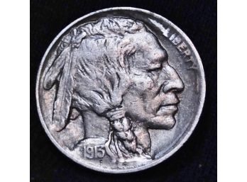 1913 Buffalo Nickel UNCIRC FULL HORN Superb Coin!  (2mvr8)