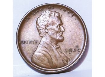 1909 Lincoln VDB Wheat Cent / Penny UNCIRCULATED! (5cdc6)
