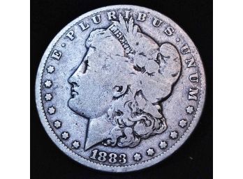 1883 Morgan Silver Dollar Good (3bbc5)