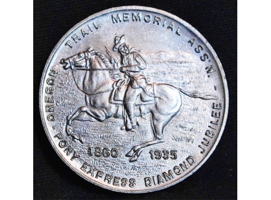 1935 Oregon Trail Pony Express Diamond Jubilee BU (3pds9)