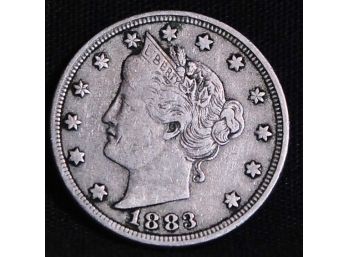 1883 Liberty 'V' Nickel XF / XF NICE! (6opg8)