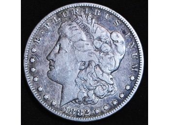 1882 Morgan Silver Dollar (fsb84)