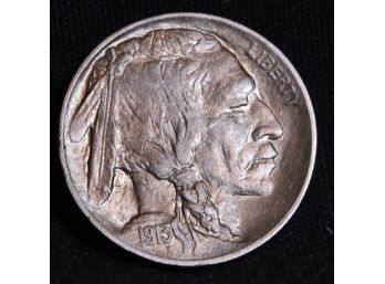 1913 Buffalo NIckel  XF PLUS / AU  Super Coin!! Key Date! WOW (8bbk7)