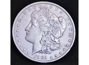 1901-O  Morgan Silver Dollar  (8xta2)
