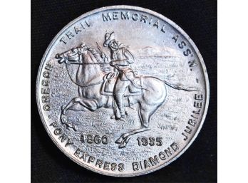 1935 Oregon Trail Pony Express Diamond Jubilee BU (3pds9)