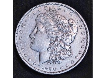 1890  Morgan Silver Dollar (39jag)