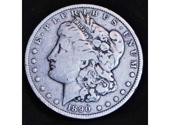1890  Morgan Silver Dollar (1fab5)
