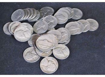 40 Jefferson Nickels 1940's  P&d  (1bc3)