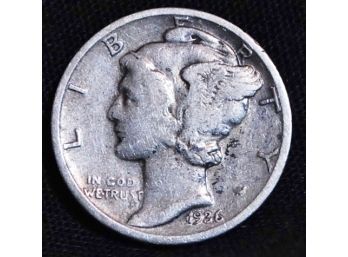 1936 Mercury Silver Dime Very Nice  (81abc)