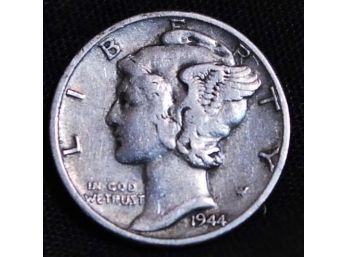 1944 Mercury Silver Dime Very Fine Plus Nice!!  (2bhj2)