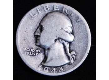 1944-S Washington Silver Quarter (6jad9)