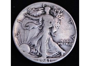 1941 Walking Liberty Silver Half Dollar (2mdc5)