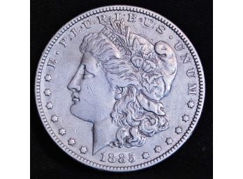 1885  Morgan Silver Dollar  (sas24)