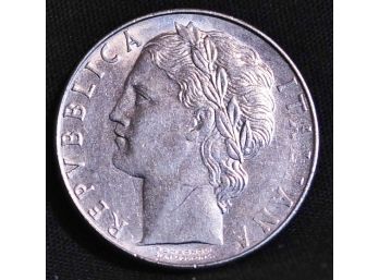 1979 Italy 100 Lira Coin Uncirc / Closely Circulated NICE (7xyr9)
