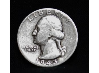 1943 Silver Washington Quarter BETTER DATE (oo5)
