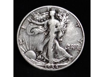 1944-D Walking Liberty Half Dollar 90 Percent Silver XFine (jm7)