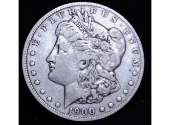 1900-O Morgan Silver Dollar XF Nice! 90 Percent Silver (pob9)
