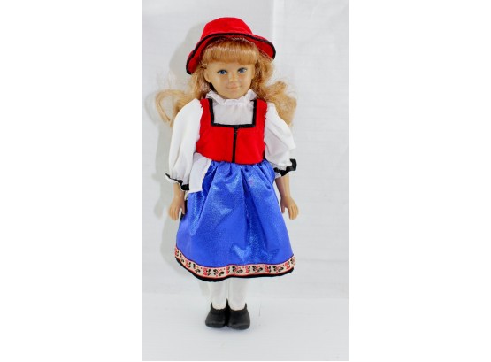 1996 Austria 12 In Dolls Of All Nations Collection With Stand
