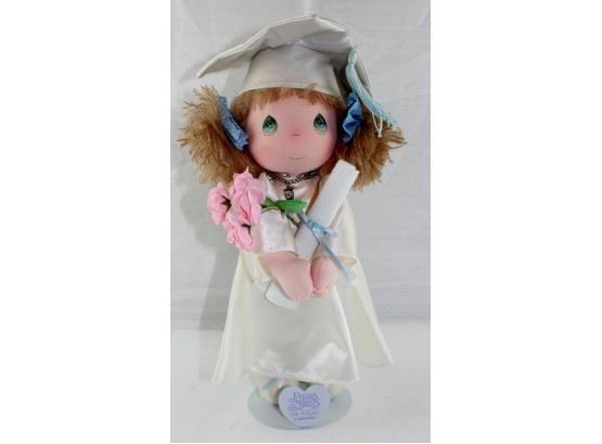 Precious Moments Graduation Doll, 15 Inch, 1985 - Very Timely