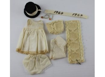A New Year's Doll Outfit, 1964,  May Fit Alexander-kins, No Tags