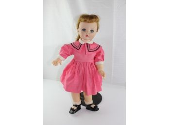 Madame Alexander Doll, 20 In, 'Pollyanna', Jointed Shoulders And Legs At Hip, MA Clothes