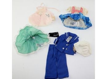4 Shirley Temple Outfits, Fits 12 In Doll, Note/ Fits Lot 274 Doll