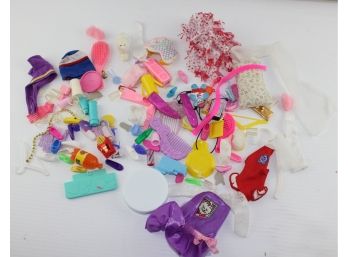 Bag Of Miscellaneous Doll Accessories