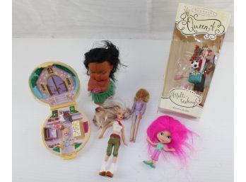 Lots Of Six, One Hallmark Ornament, Four Miscellaneous, 1 Polly Pocket