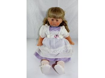Corolle Doll, 22', #464183, Sticky Arm, Staining On Dress, Artist Cathrine Refabert
