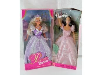 Two Barbies, Princess 56778, Princess 18404