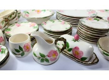 Large Collection Franciscan Desert Rose Dishes