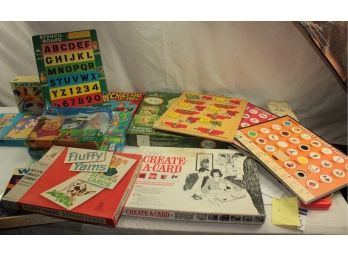 Creative Games & Puzzles, Many Vintage