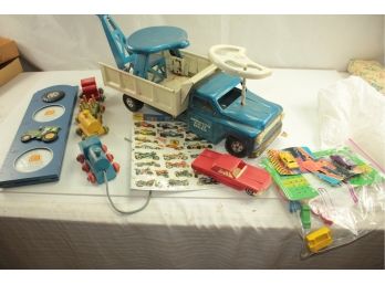 Miscellaneous Toys, Structo Ride-er Wrecker, Long Picture Frame With Scale For Measuring Child's Height