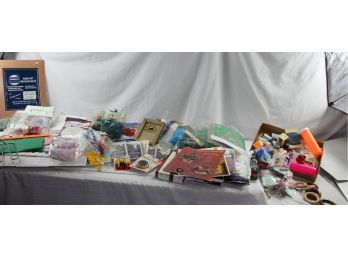 Large Lot Of Gift Bags And Miscellaneous Crafts
