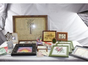 Large Lot Of Frames And Prints