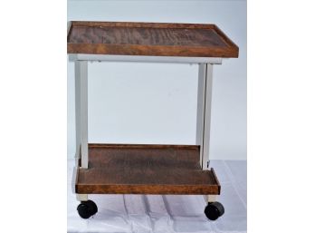 Rolling Cart 20 In Tall, Wooden