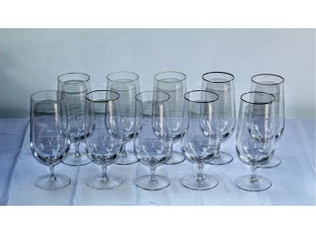 Noritake Design Portugal Imagination Ice Tea Set, 10 Glasses