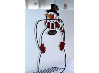 Welcome — Snowman Yard Ornament 3ft Tall