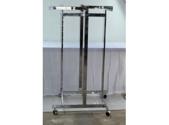 Adjustable 4 Ft - 6 Ft Clothing Display #1