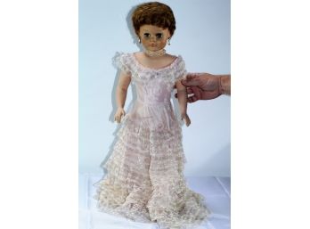 Old Vintage Doll 28 In Tall