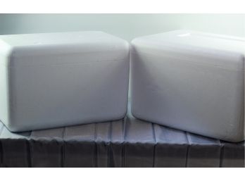 2 Styrofoam Coolers
