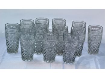 12 Wexford Glass Tumblers