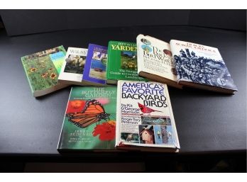 Lot Of 8 Books - Wildlife, Gardening, Kansas
