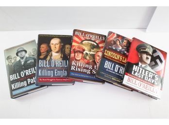 Bill O'Reilly Hardback Books - 5 Total