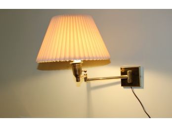 Wall Brass Lamp, Extends And Moves