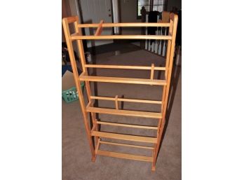 Wooden Shoe Rack – Shoes Not Included 7 X 22