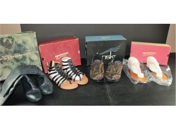 4 Pair Women's Shoes 3 Pair Are New Size 7.5