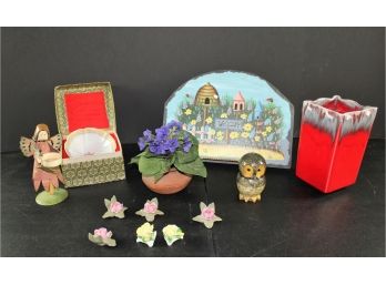 Miniature Flower Figurines – Lot Of Pretty Things