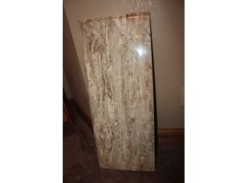 30 In Marble Top With Beveled Edges